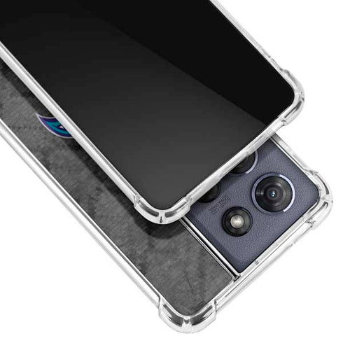 NBA Charlotte Hornets Dark Rust Moto G Play 5G (2025) Clear Case